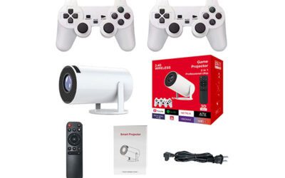 Mini Proyector Hy300 – Netflix, YouTube y Consola en 4K y Android 11