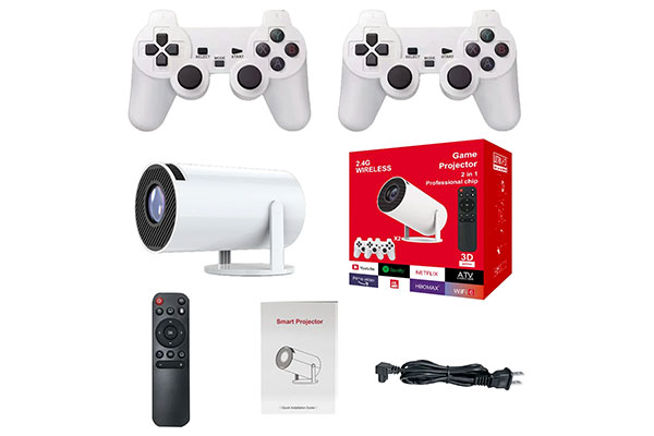 Mini Proyector Hy300 – Netflix, YouTube y Consola en 4K y Android 11